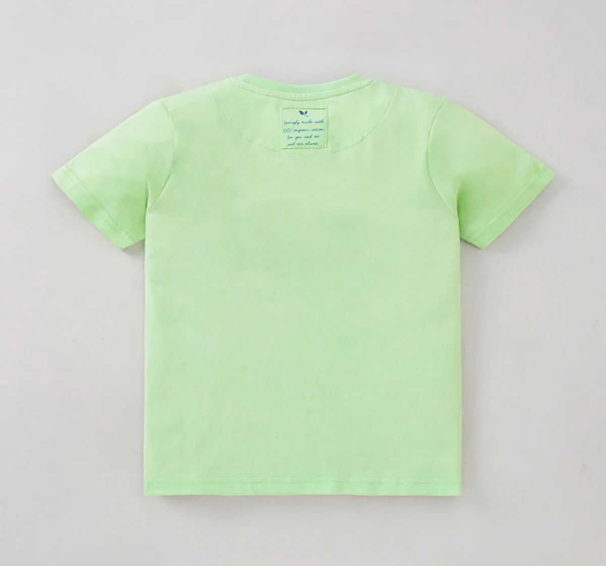 Boys Half Sleeves Crew Neck Tee