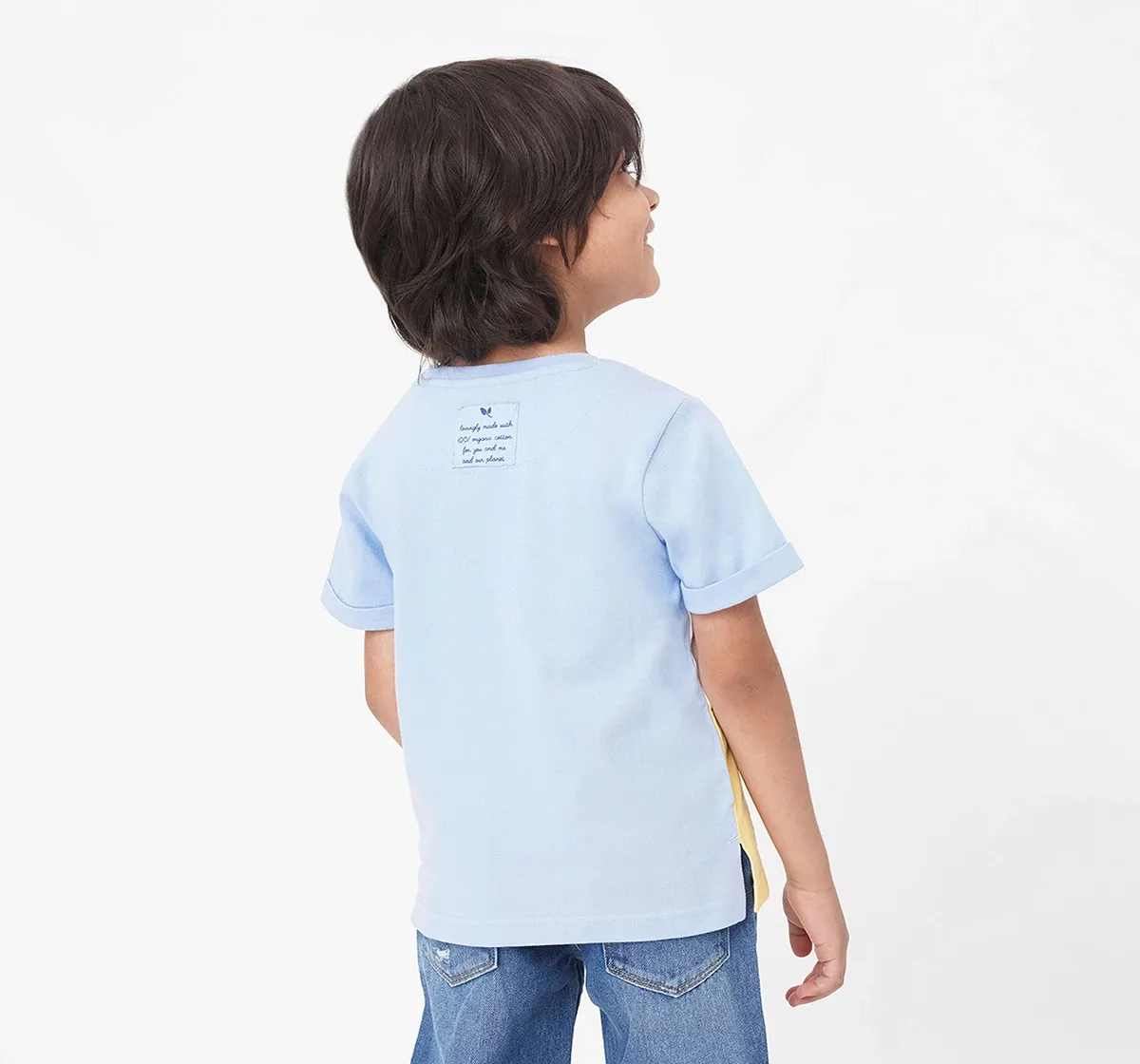 Boys Organic T-Shirt With Print