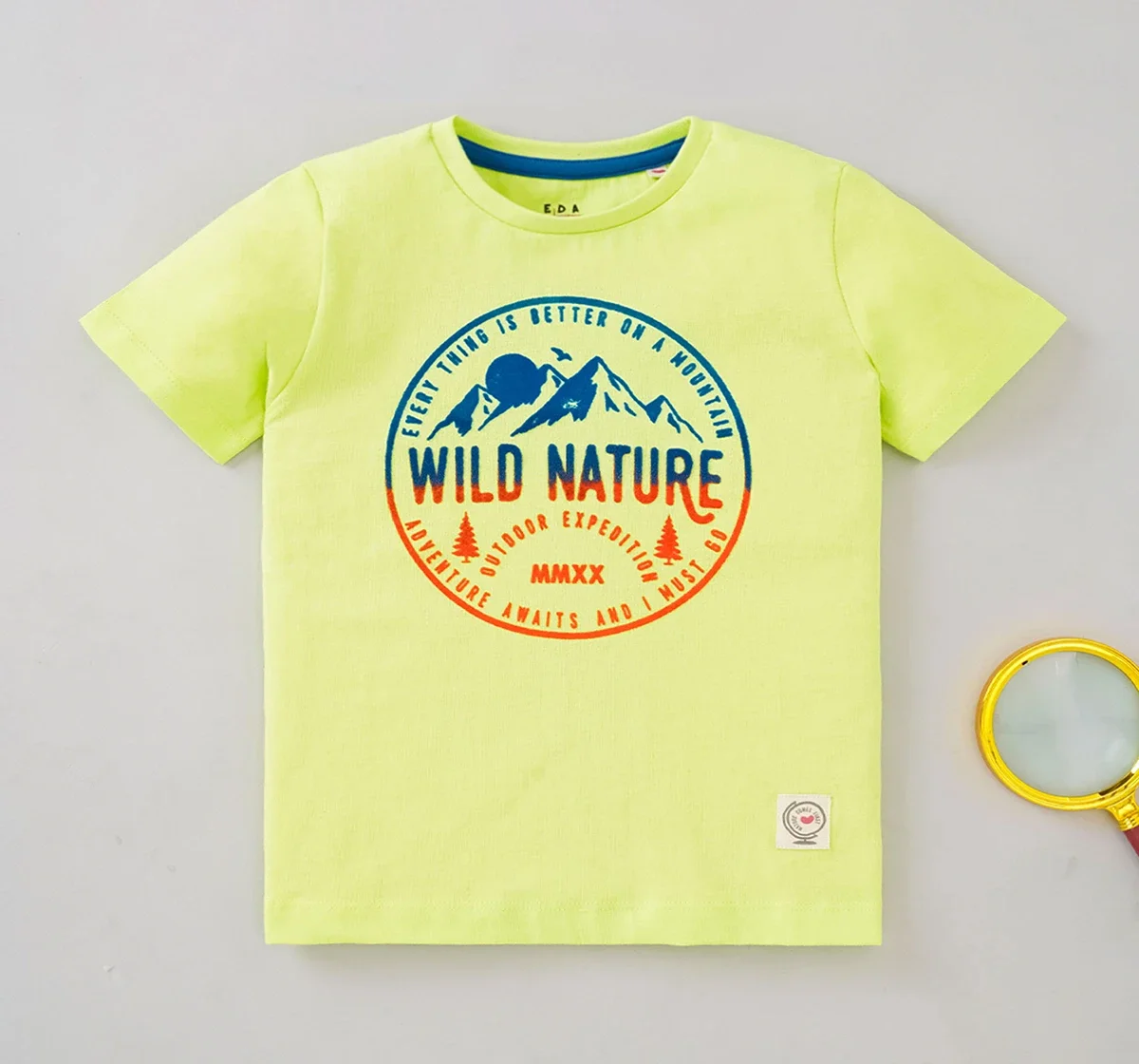 Boys Ombre Crew Neck Tee