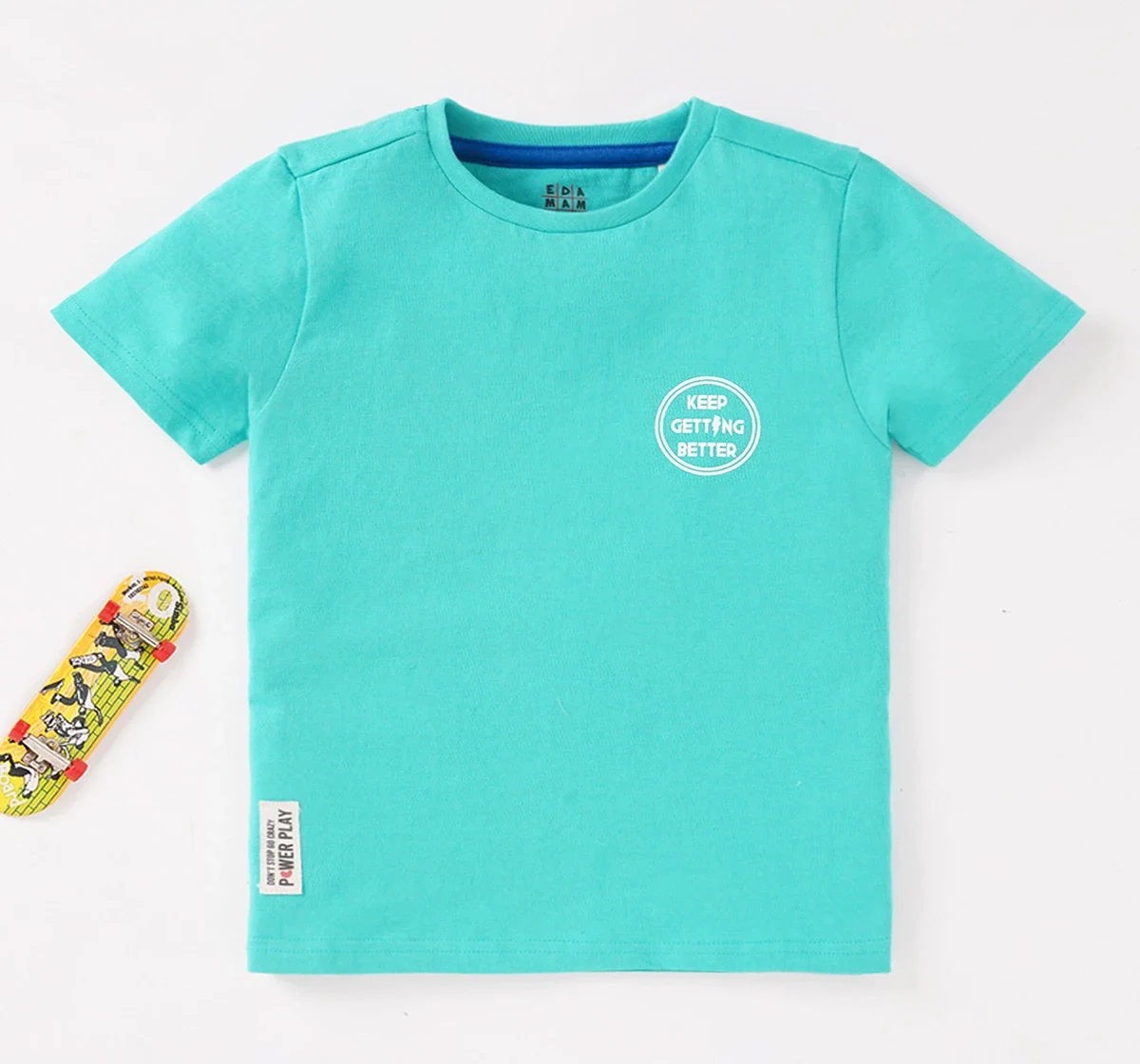Boys Tee With Back Print