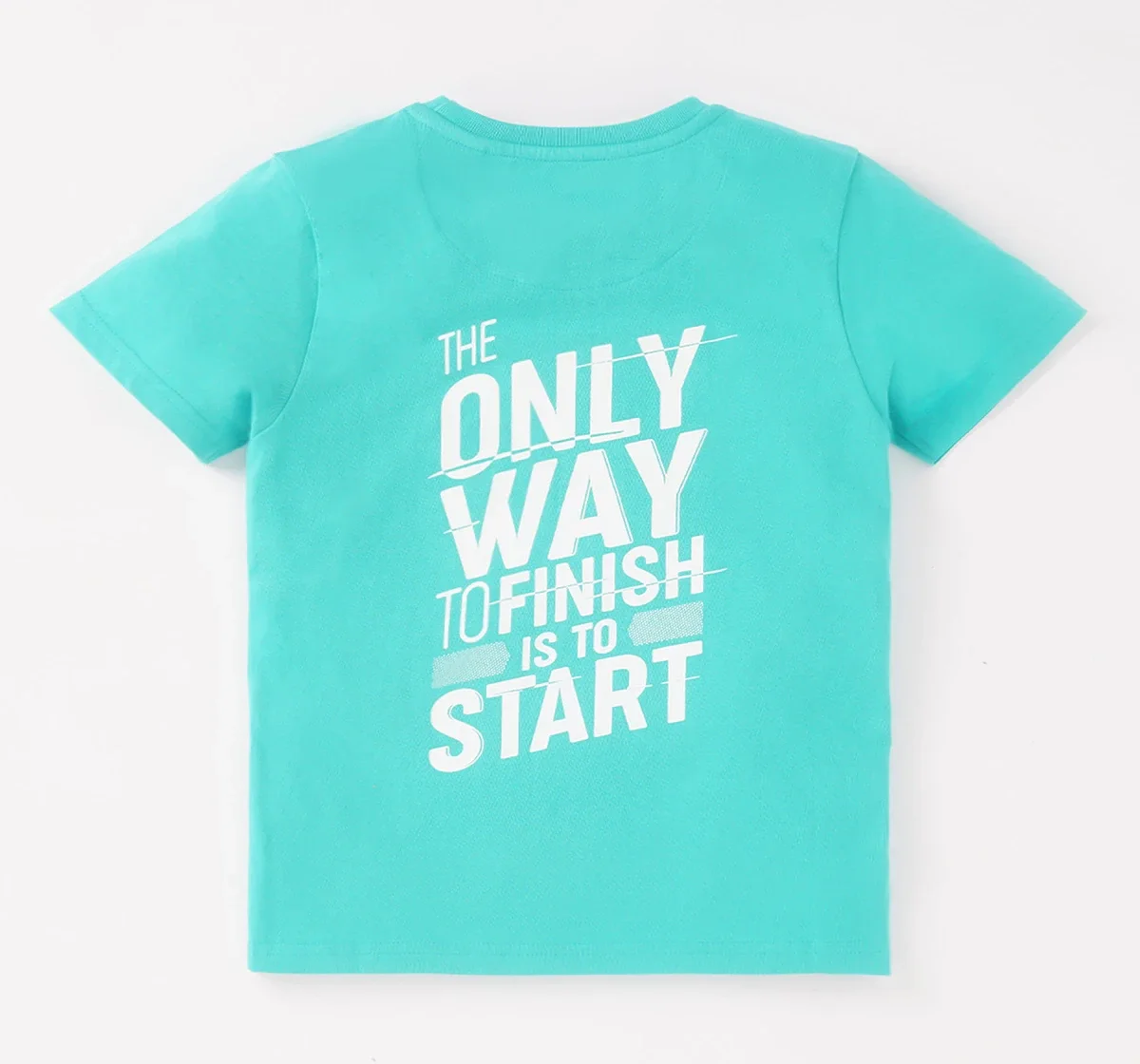 Boys Tee With Back Print