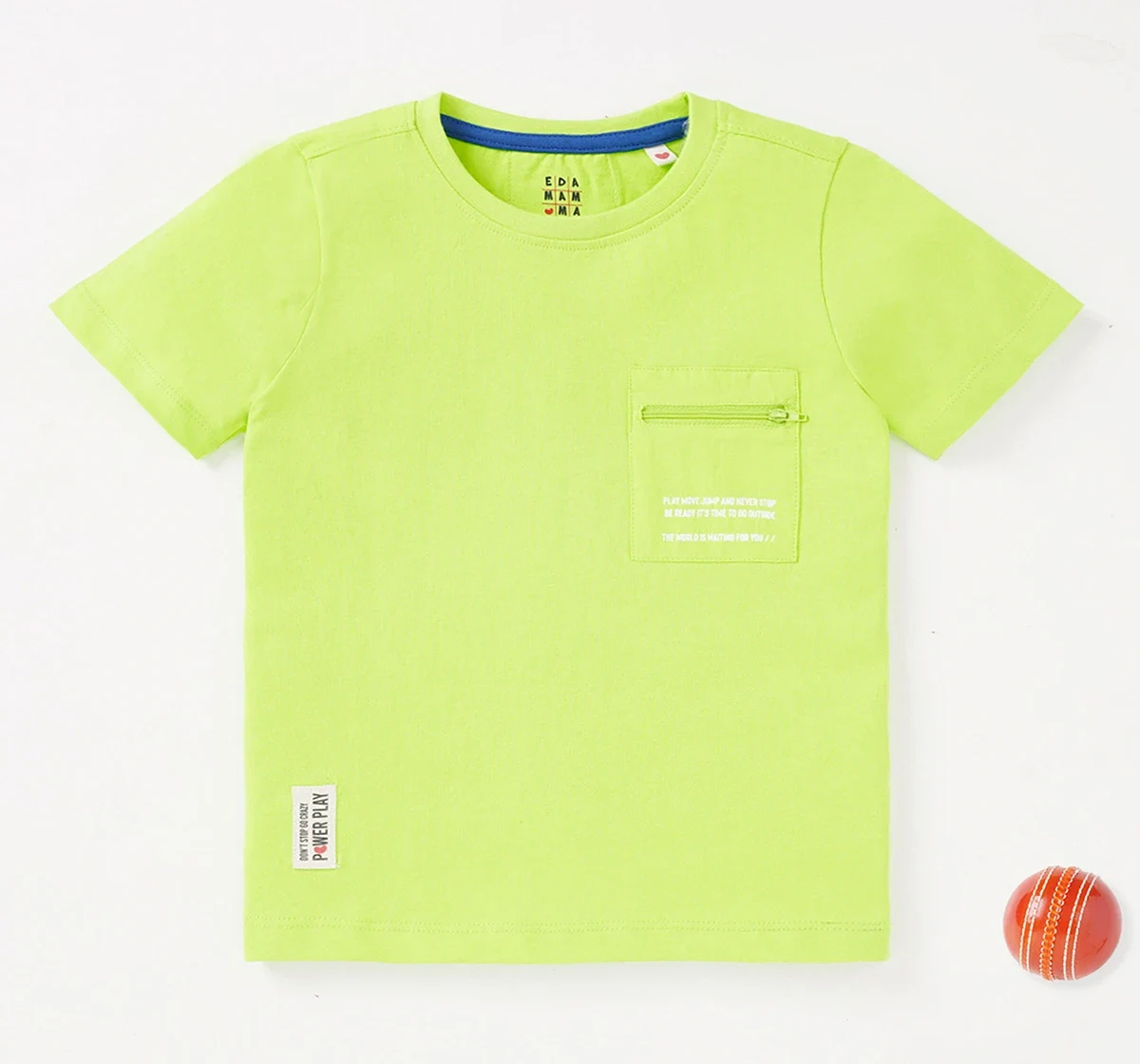 Boys Tee With Back Print