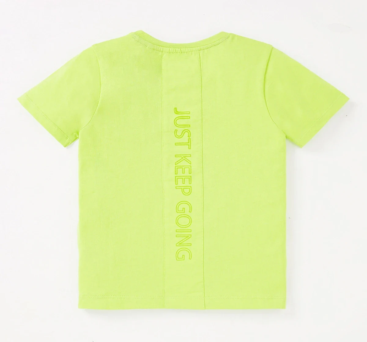 Boys Tee With Back Print