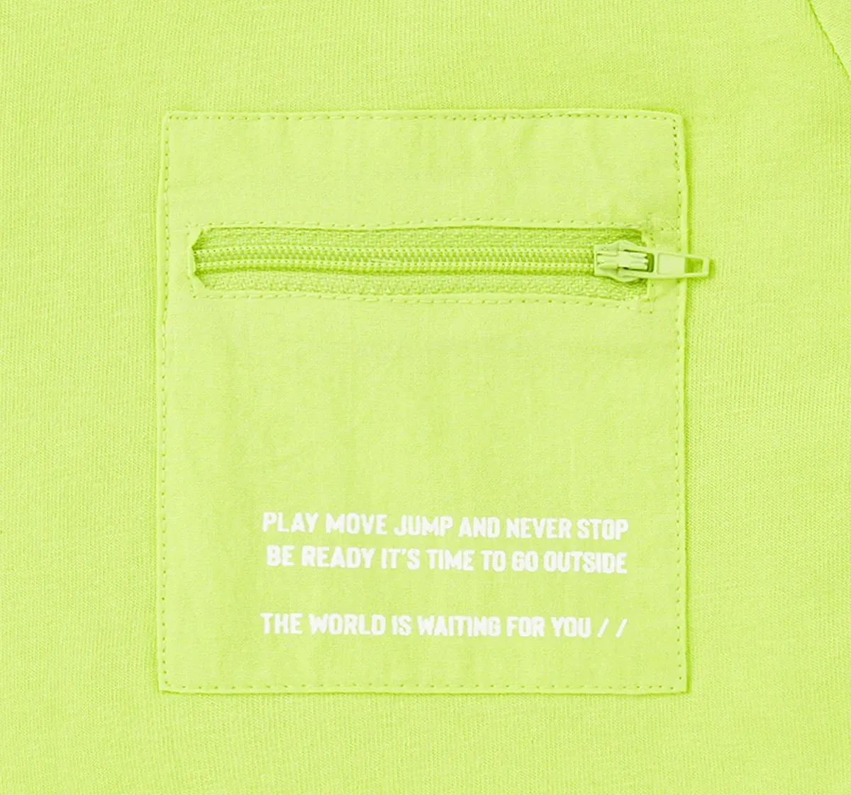 Boys Tee With Back Print