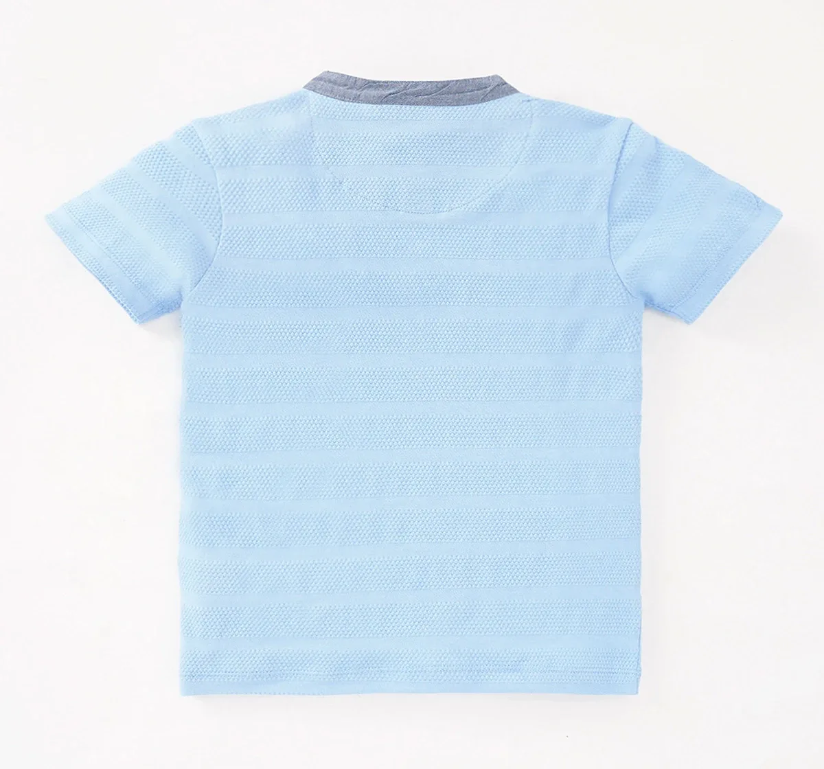 Boys Half Sleeves Henley Tee