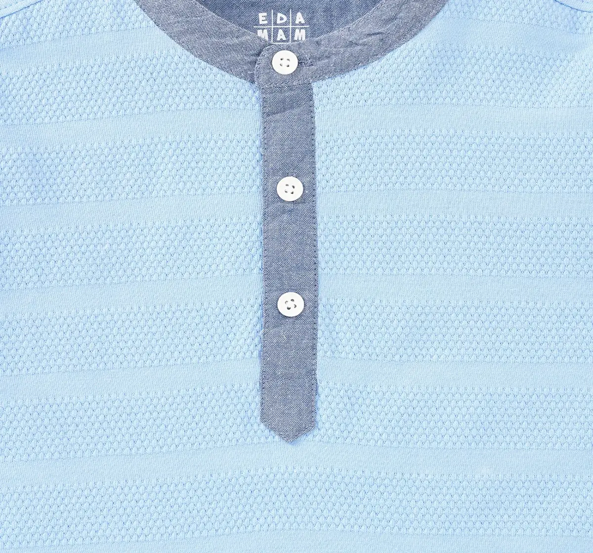 Boys Half Sleeves Henley Tee