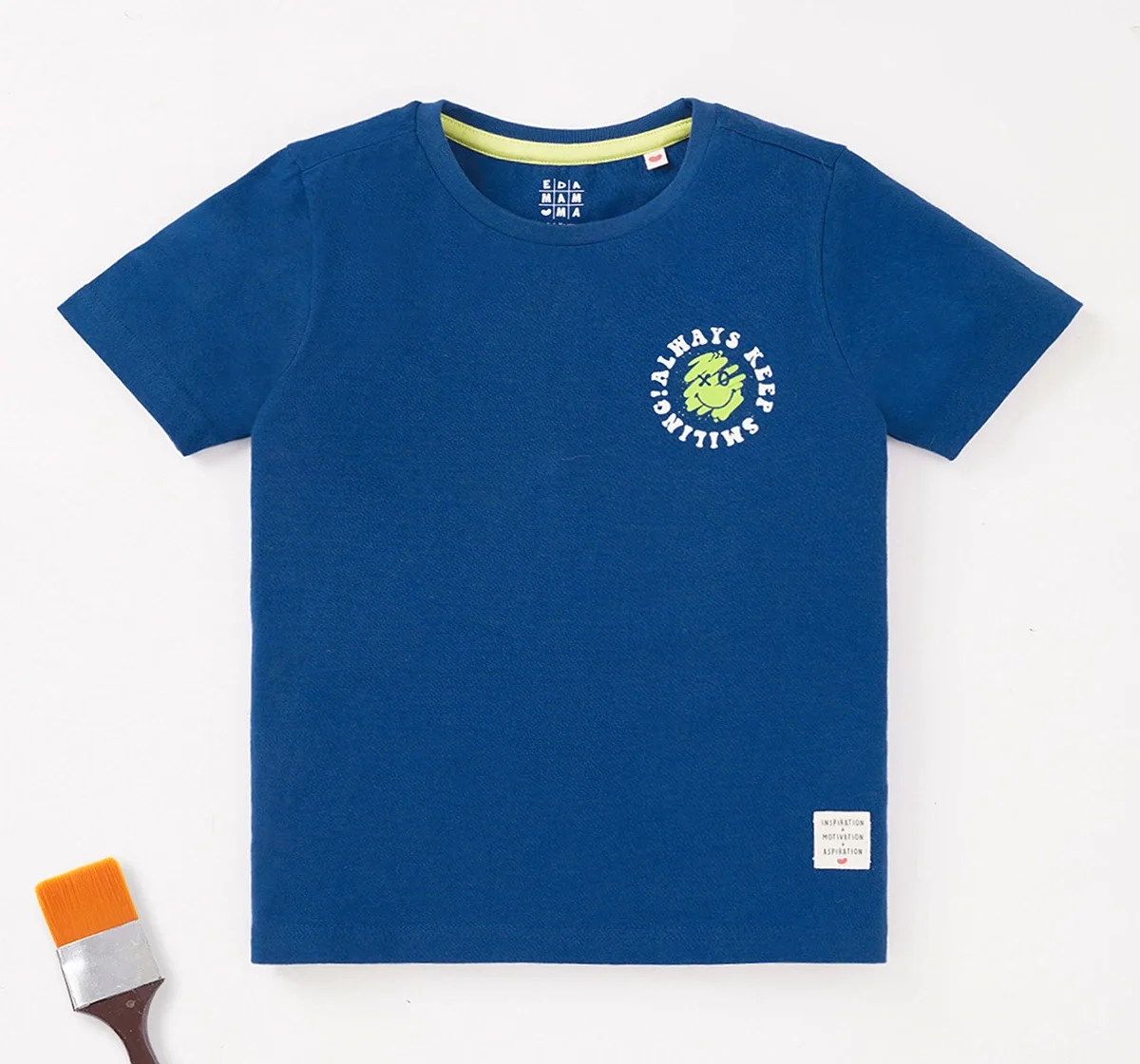 Boys Tee With Back Print