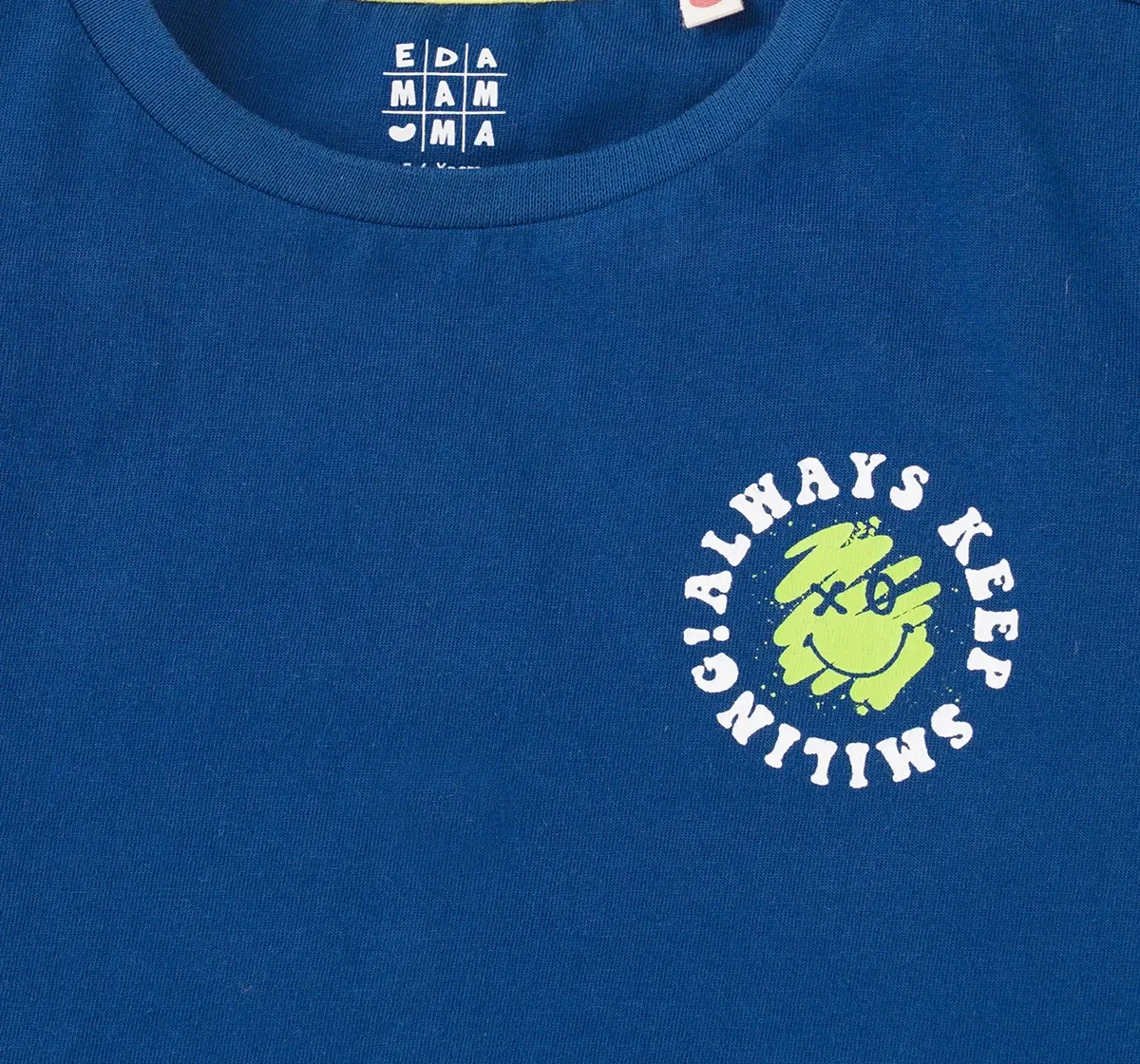 Boys Tee With Back Print