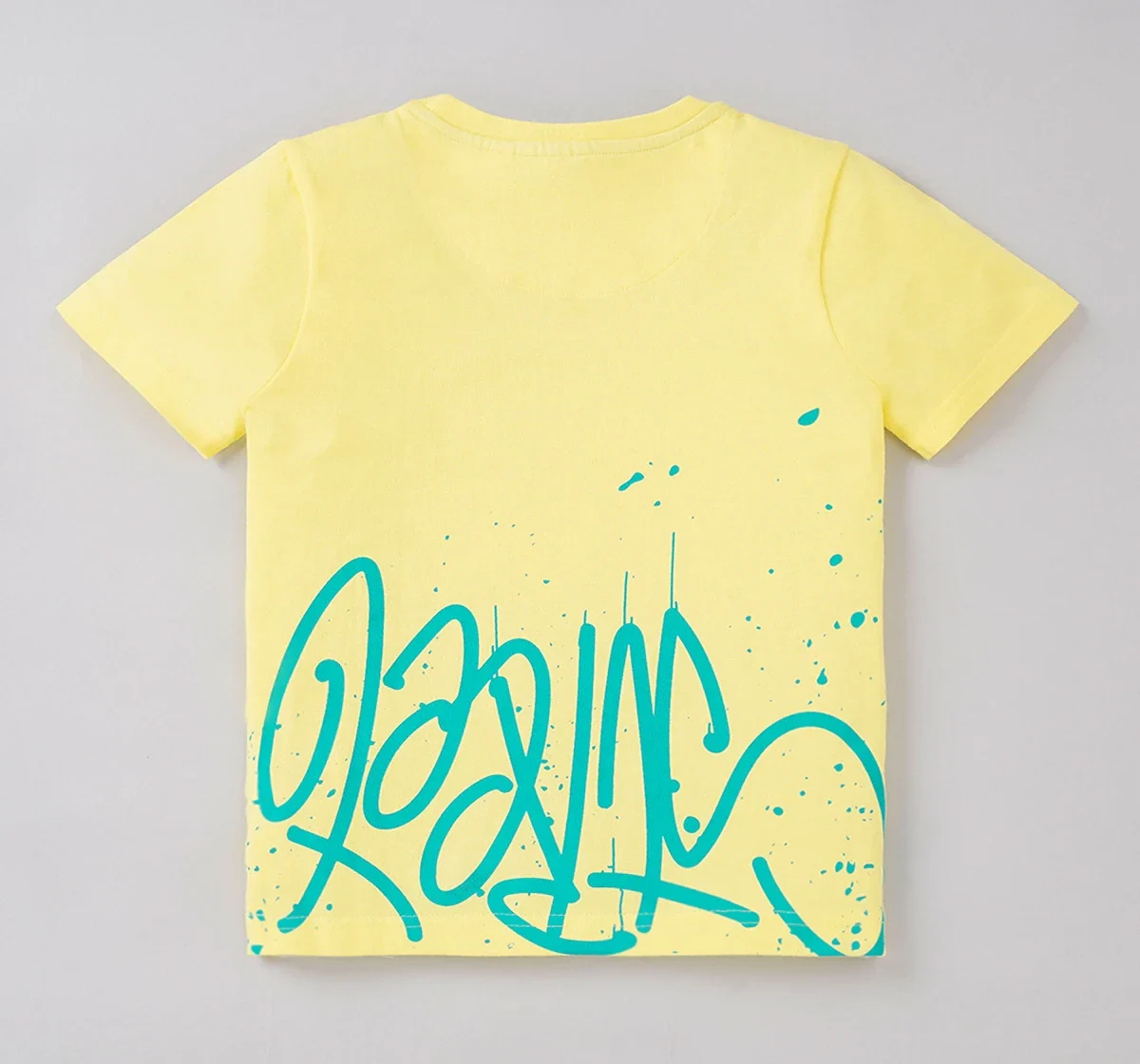 Boys Tee With Back Print