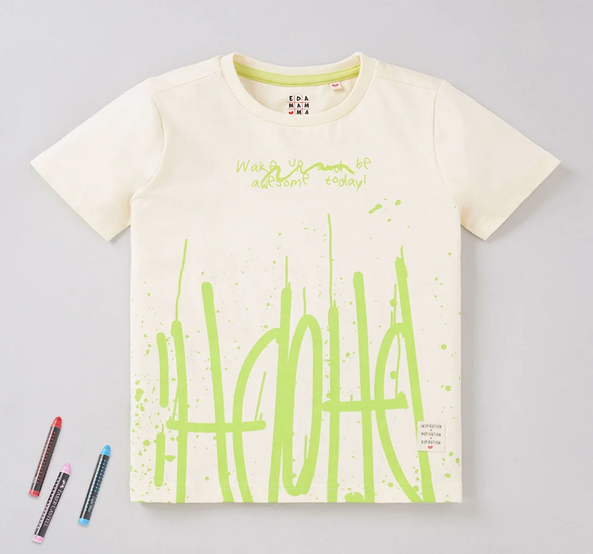 Boys Tee With Back Print