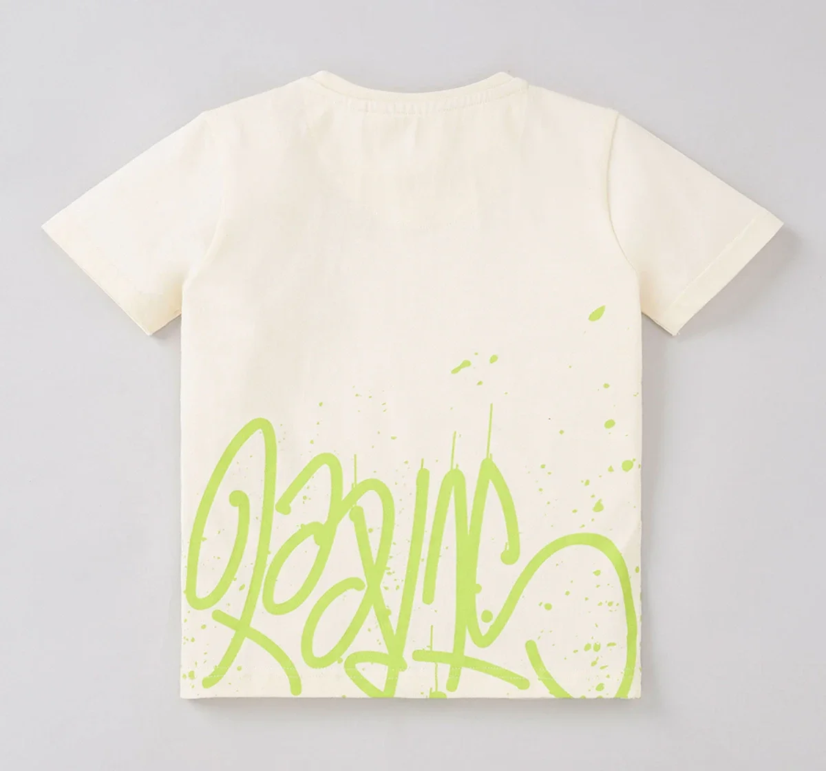 Boys Tee With Back Print