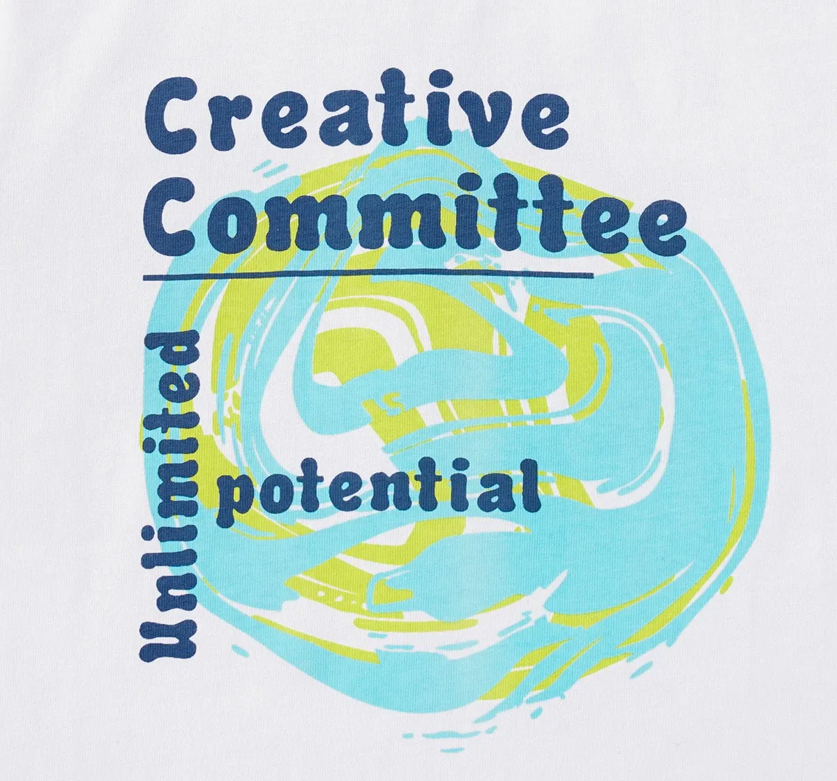 Boys Crew Neck Printed Tee