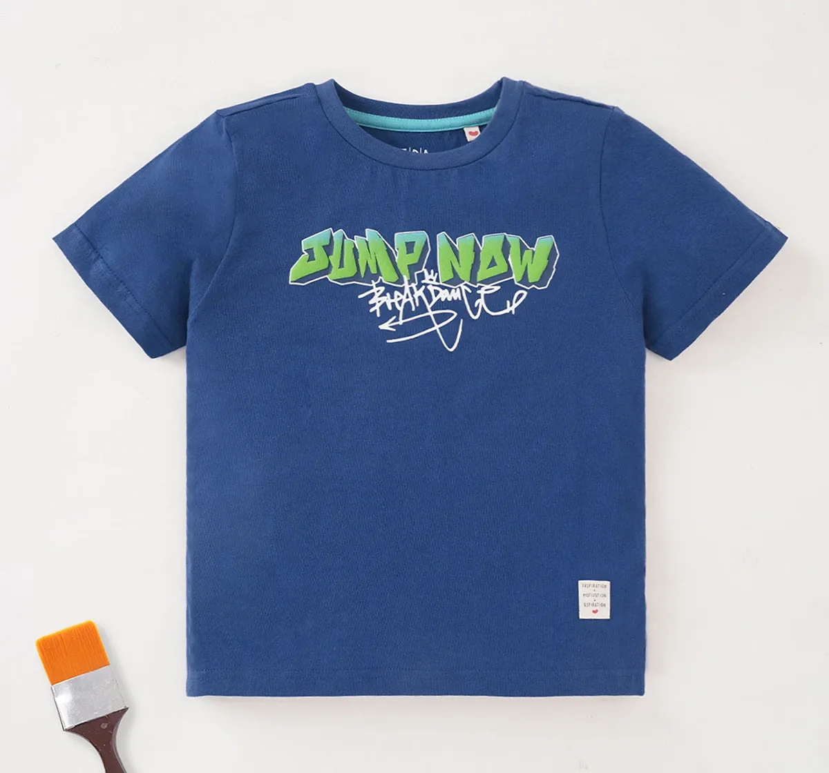 Boys Caption Printed Tee