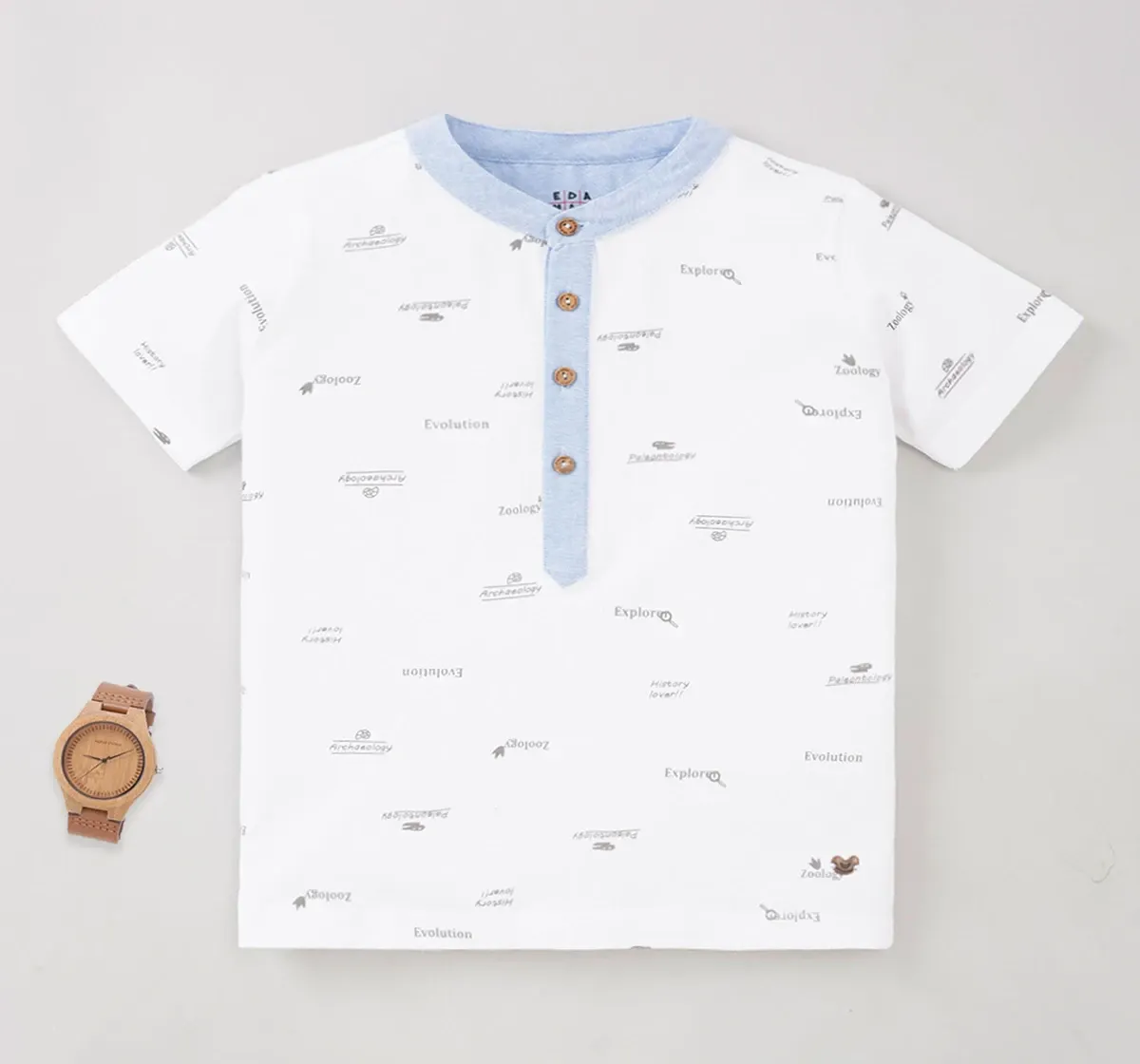 Boys Henley Neck Tee