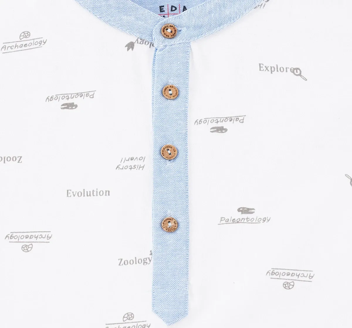 Boys Henley Neck Tee