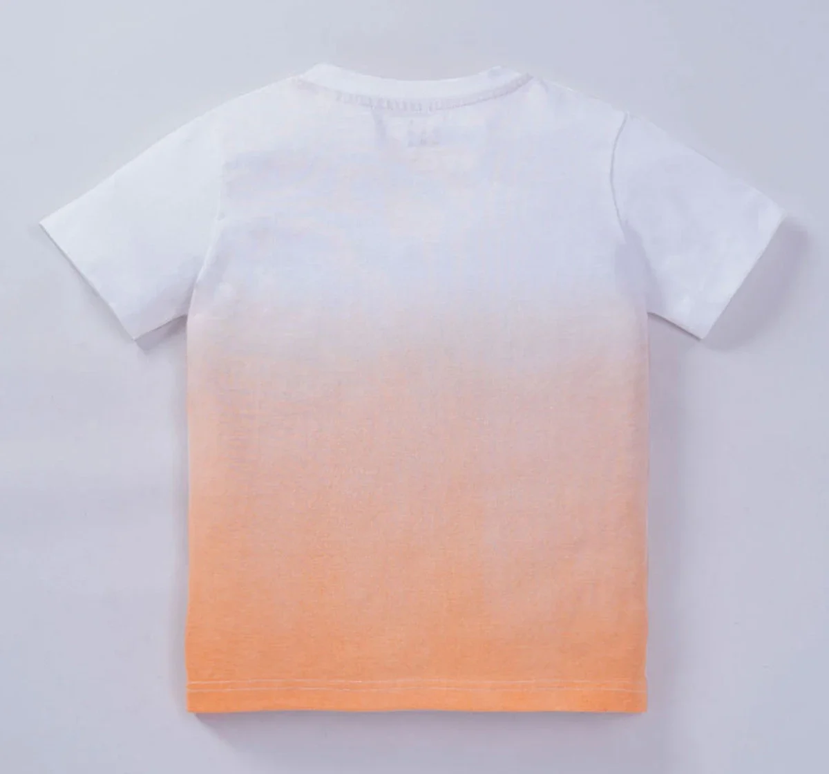 Boys Ombre Tee With Placement Print