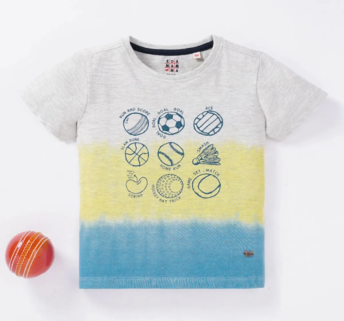 Boys Ombre Printed Tee