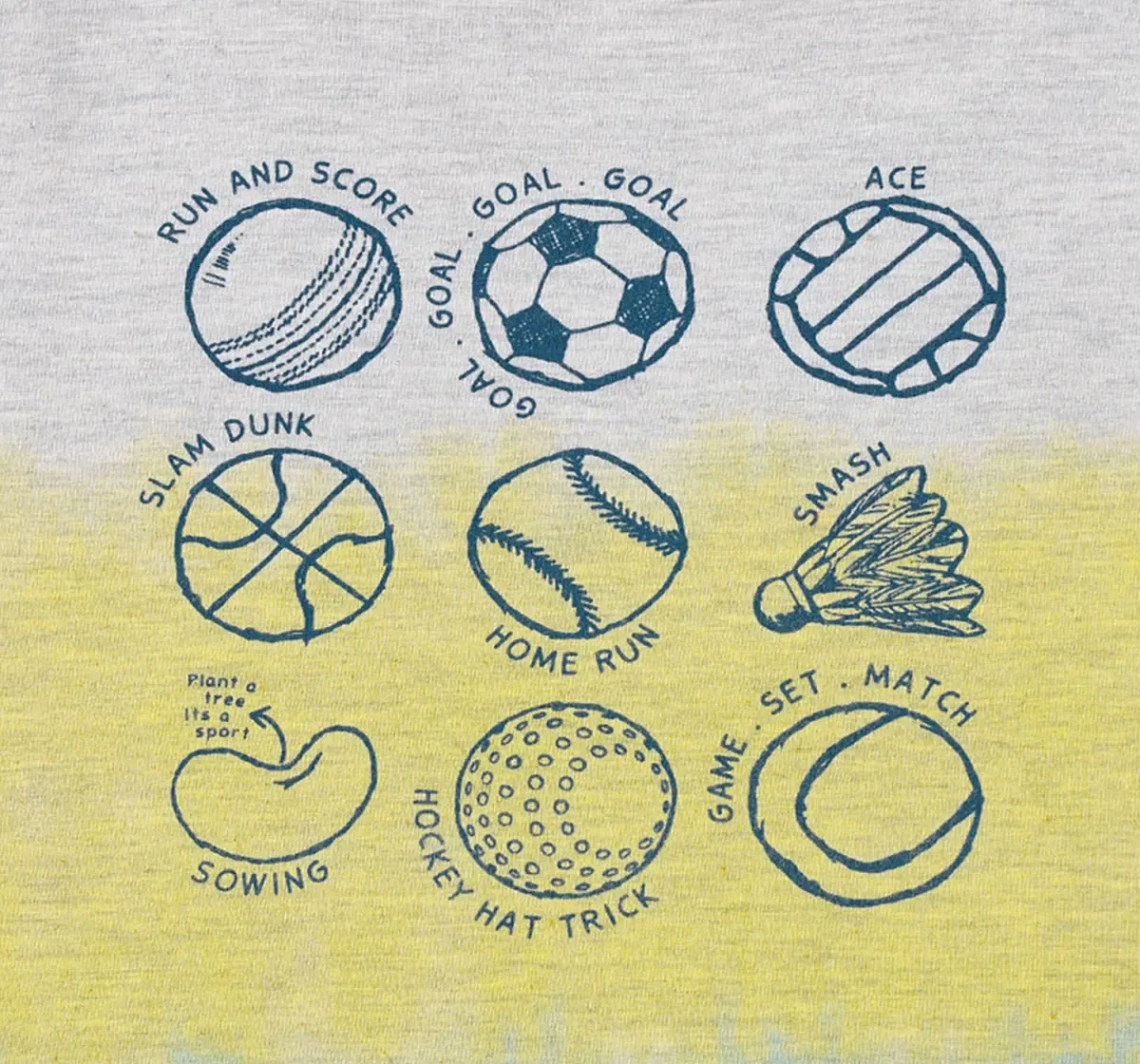 Boys Ombre Printed Tee