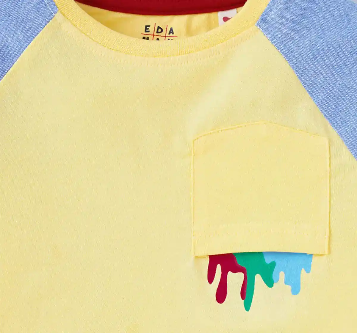 Boys Cut And Sew Raglan Tee