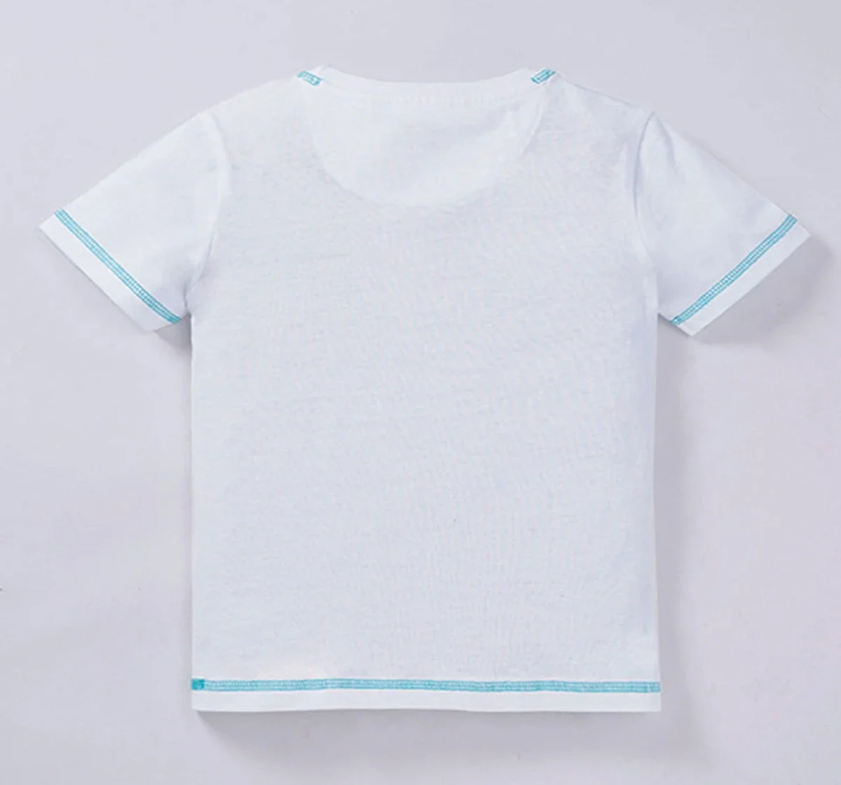 Boys Printed Tee With Felt Details