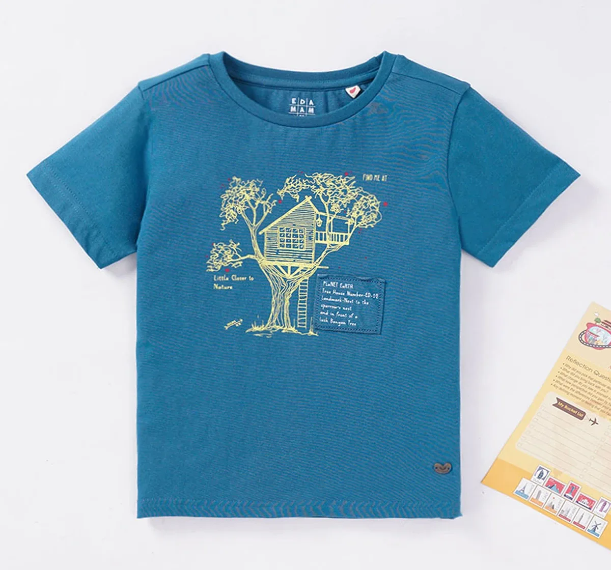 Boys Farm Print Tee