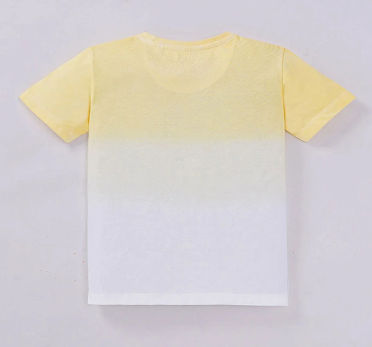 Boys Ombre Tee With Chest Print