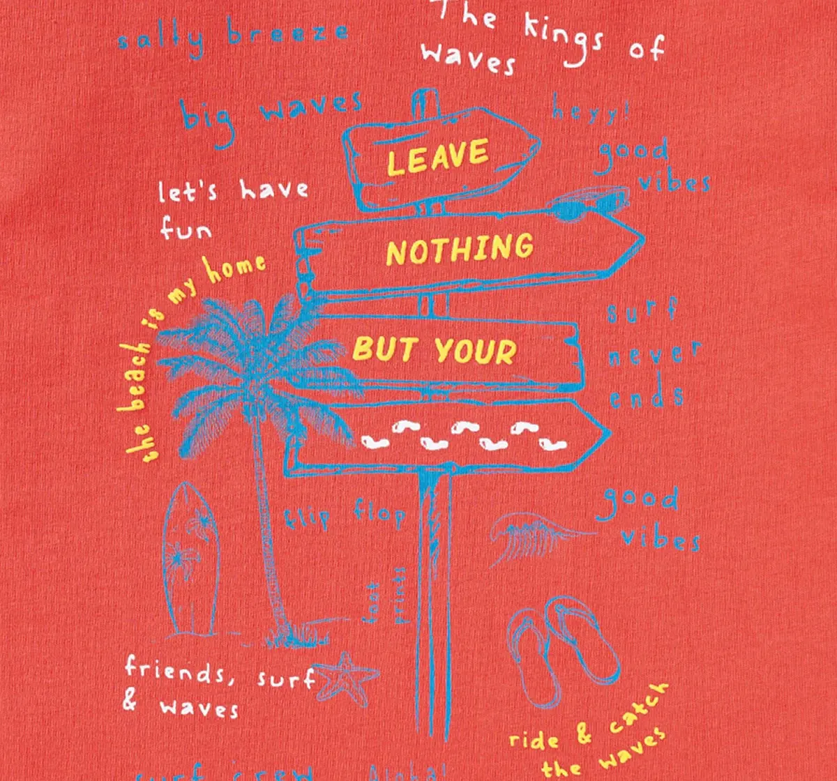 Boys Printed Cotton Tee