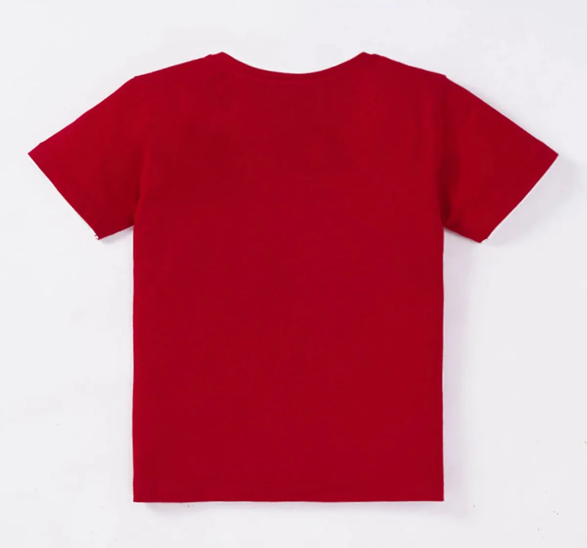 Boys Mock Layering Chest Print Tee