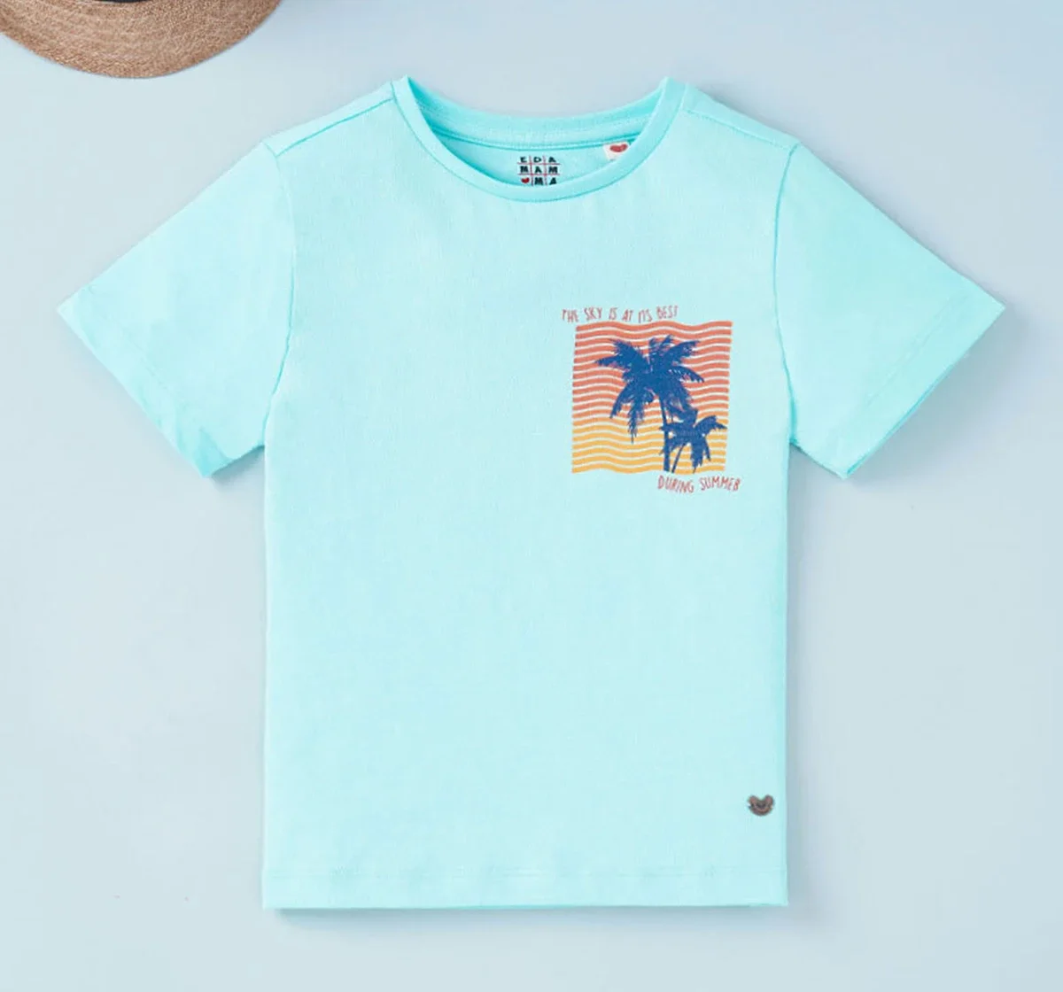 Boys Side Chest Print Tee