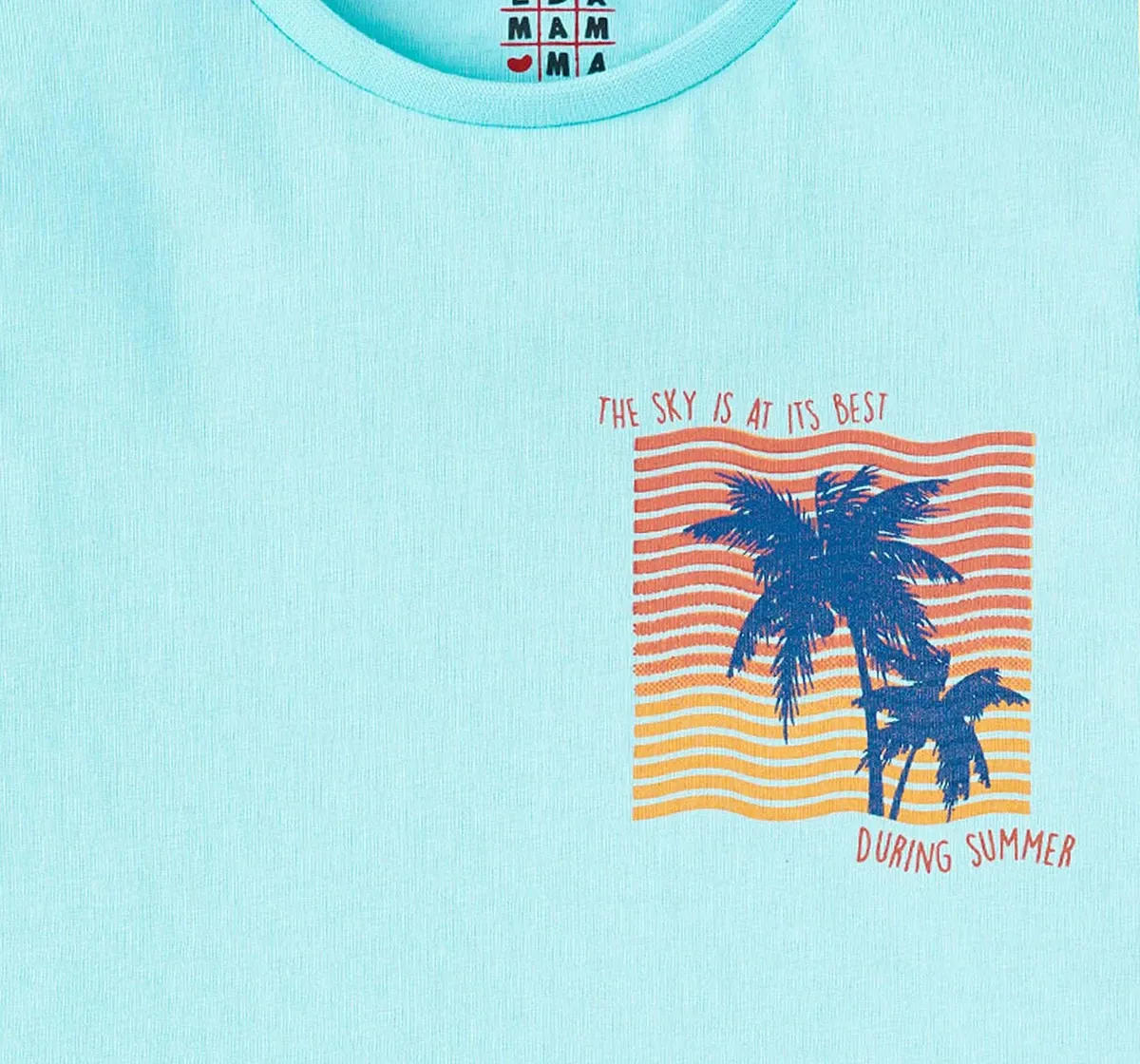 Boys Side Chest Print Tee