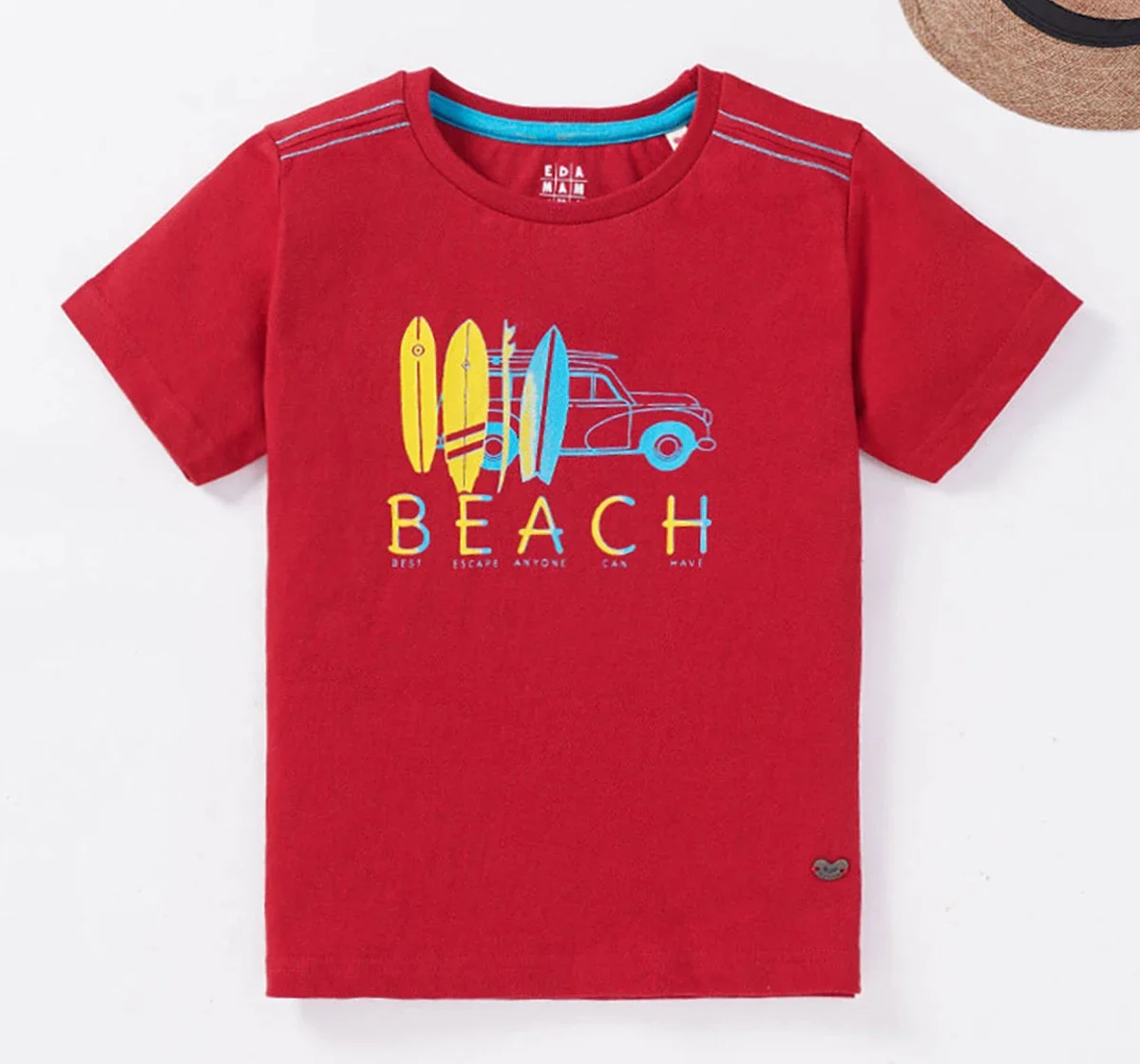 Boys Beach Printed Tee