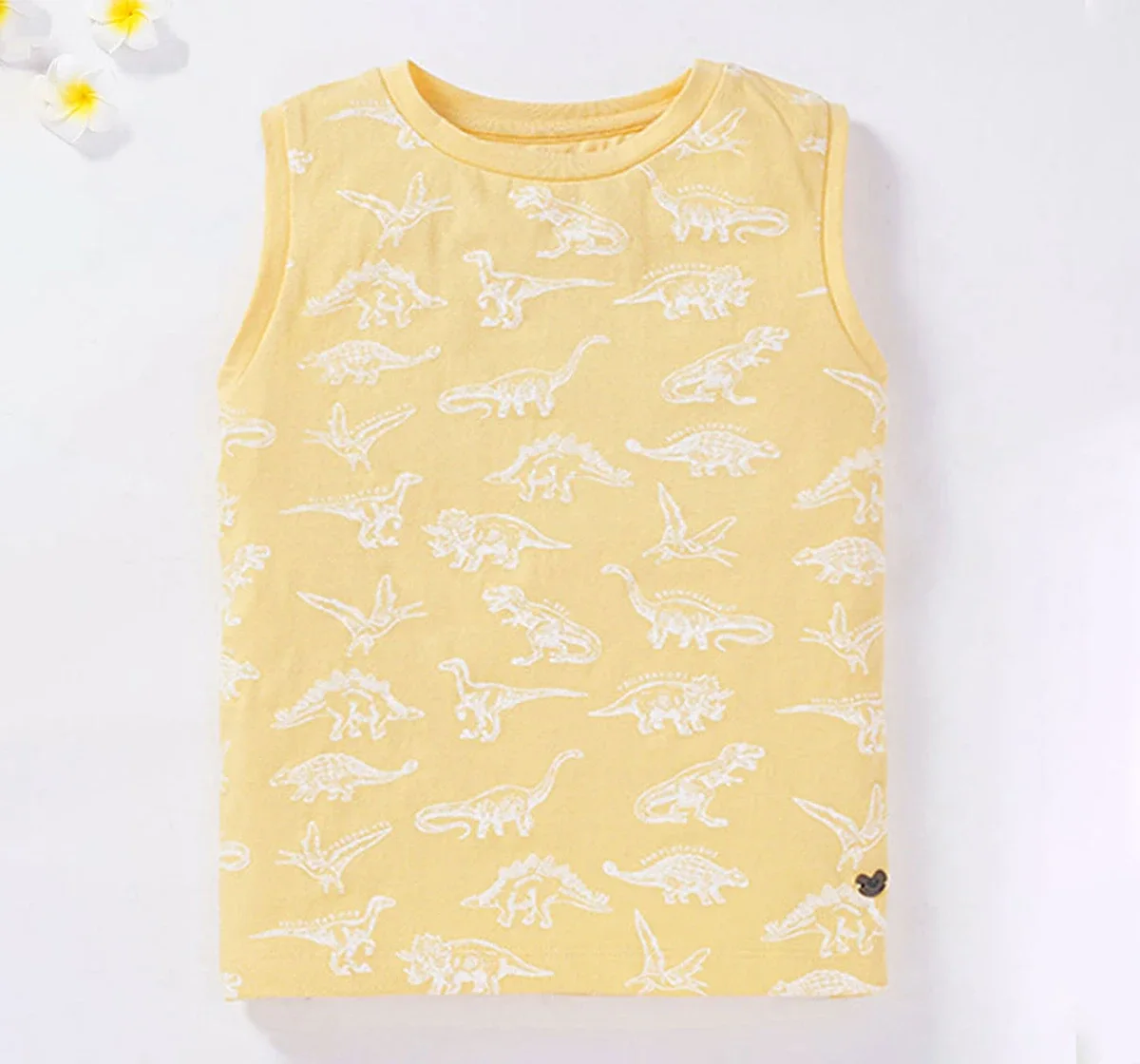 Boys Dino Printed Vest