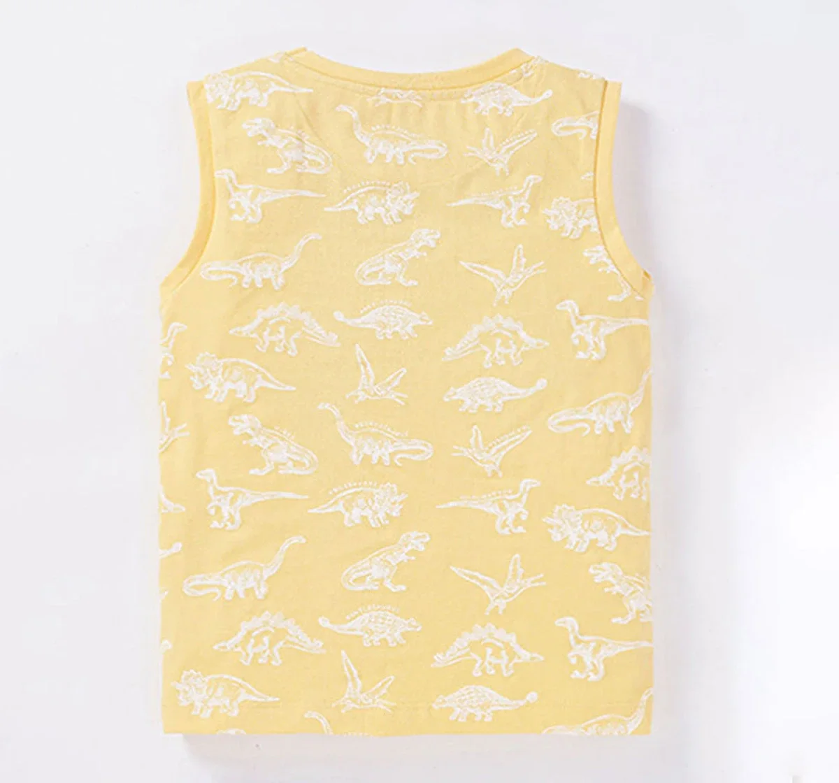 Boys Dino Printed Vest