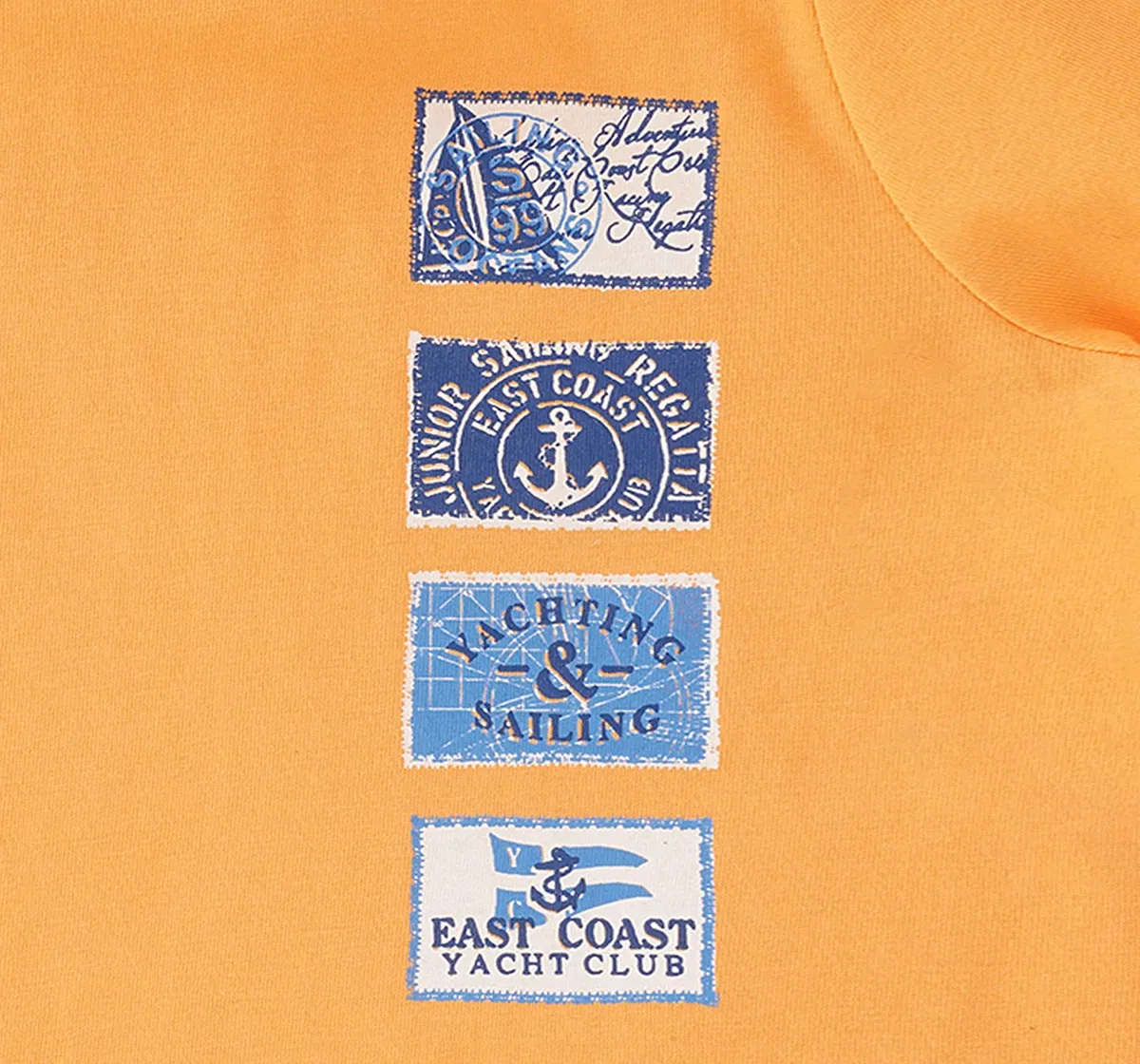 Boys Crew Neck Printed Tee