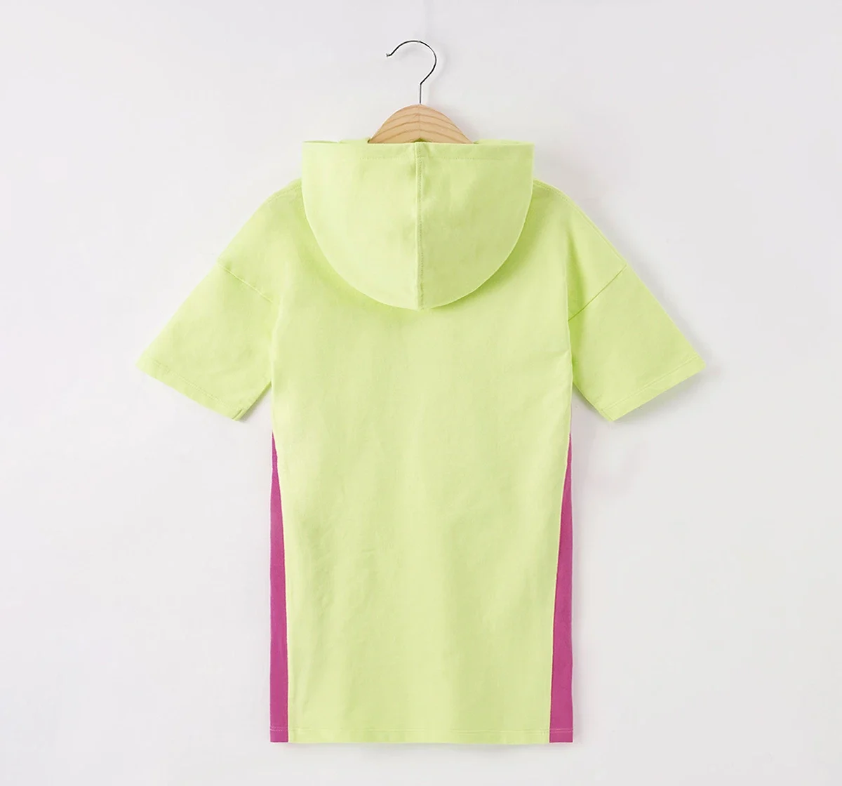 Girls Printed Hoodie Dress