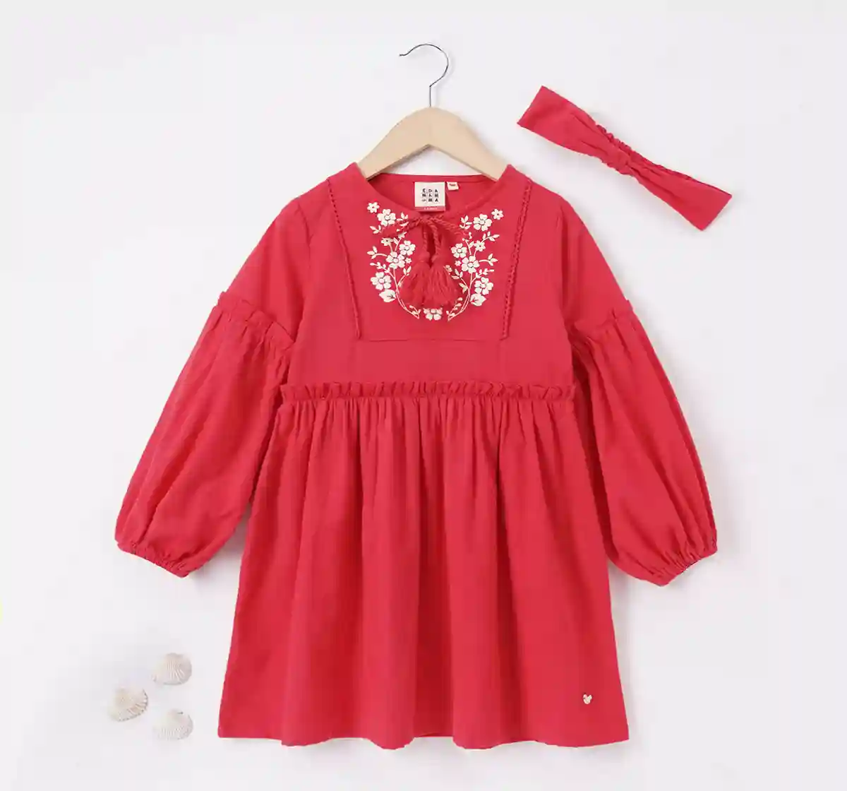 Girls Embroidered Dress