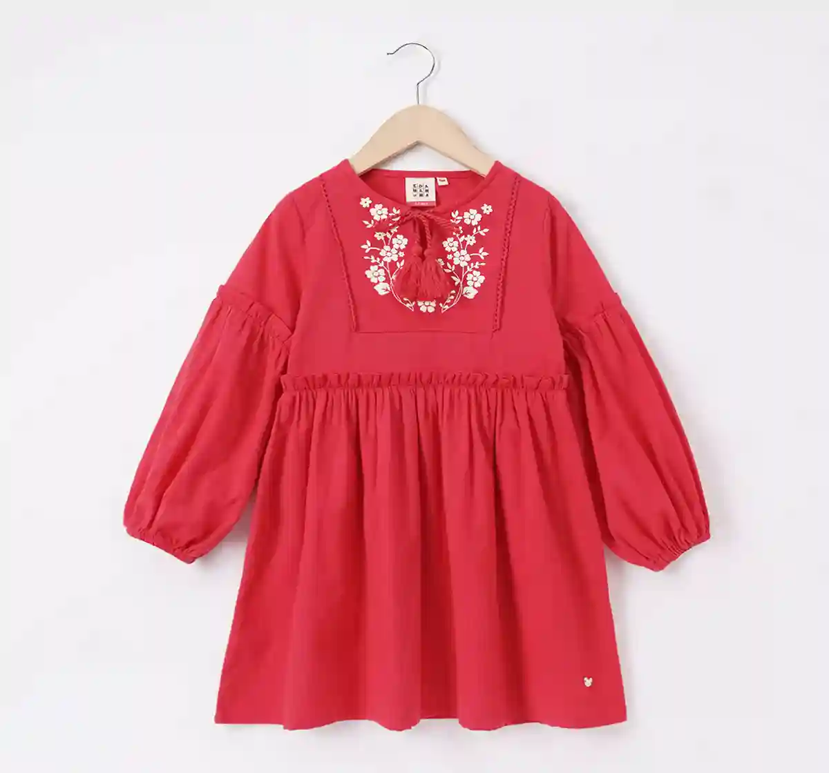 Girls Embroidered Dress