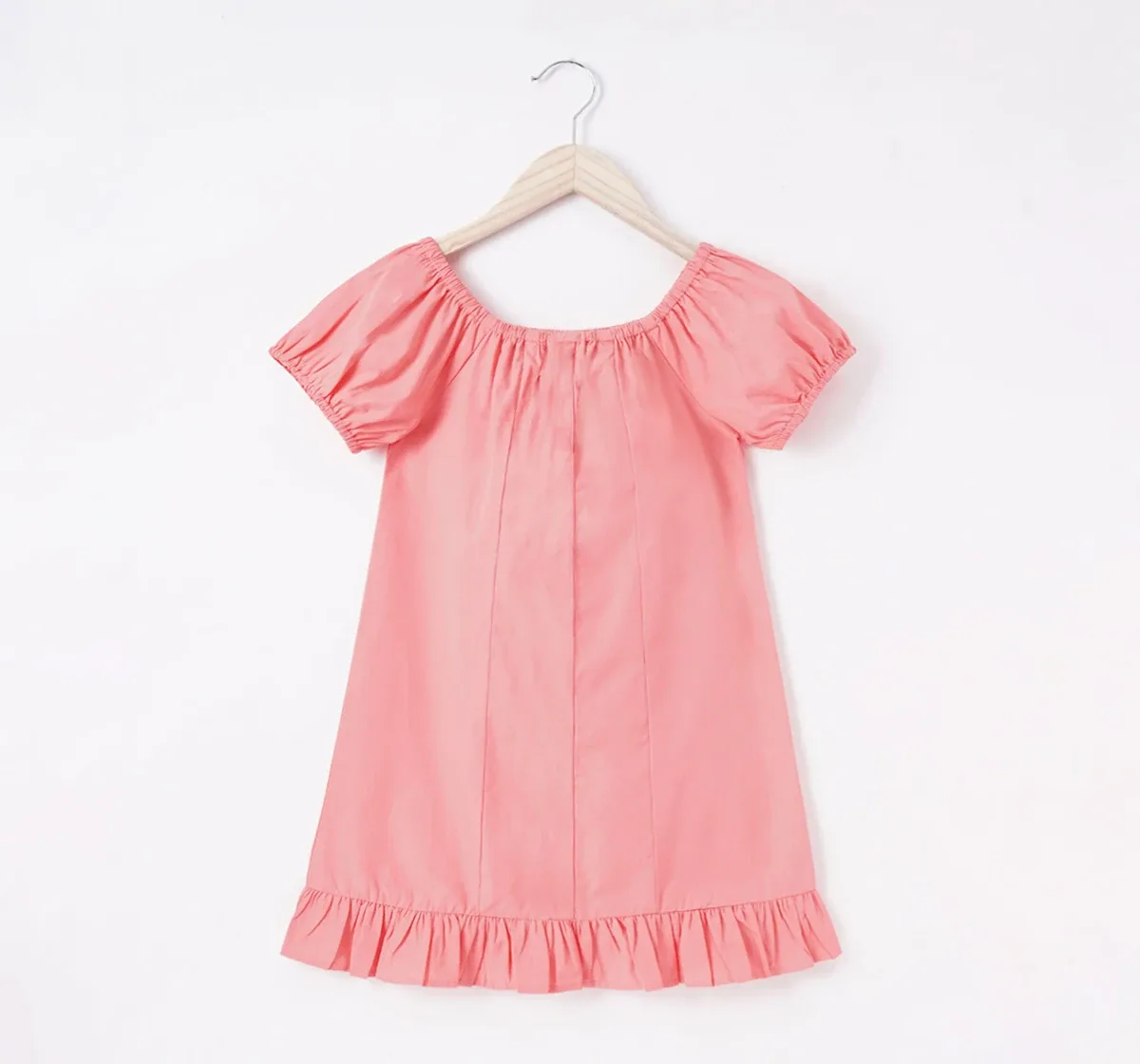 Girls Buttoned Dress