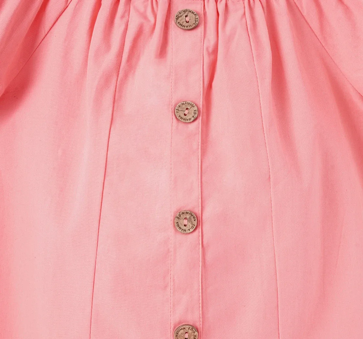 Girls Buttoned Dress