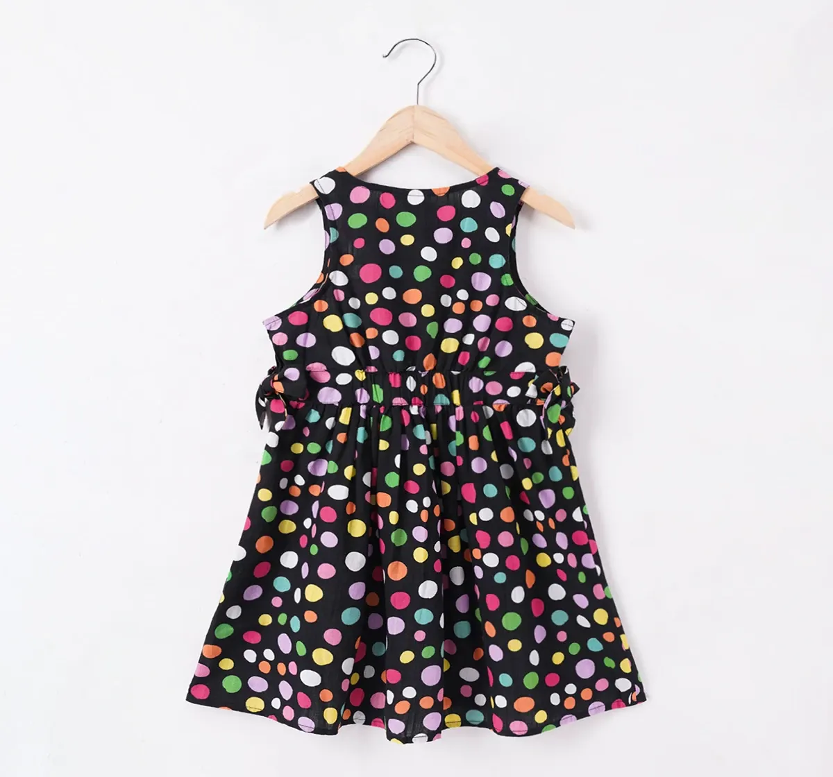 Girls Polka Printed Dress