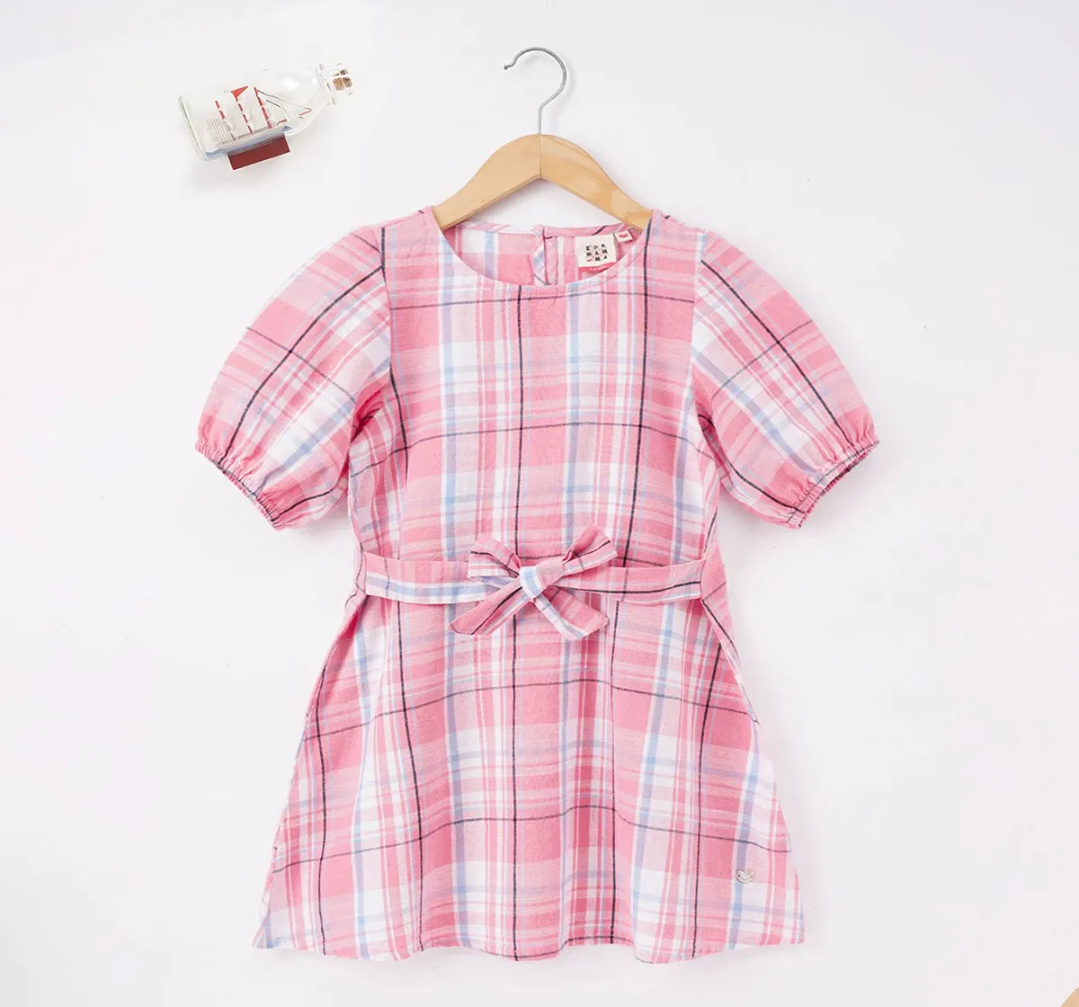Girls Checkered Dress