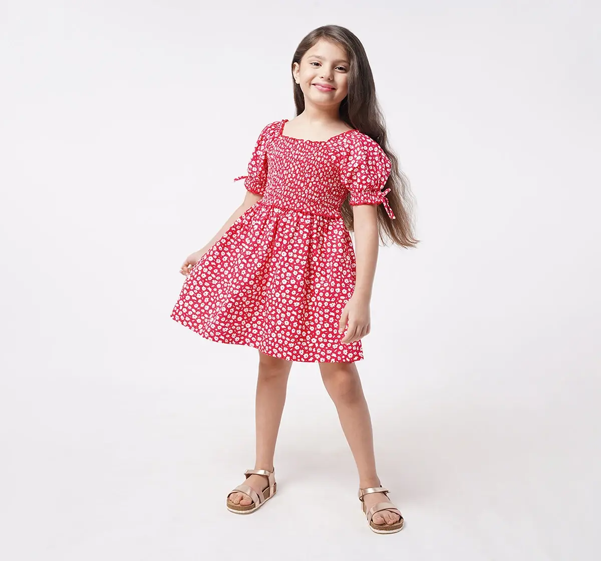 Girls Flared Dress