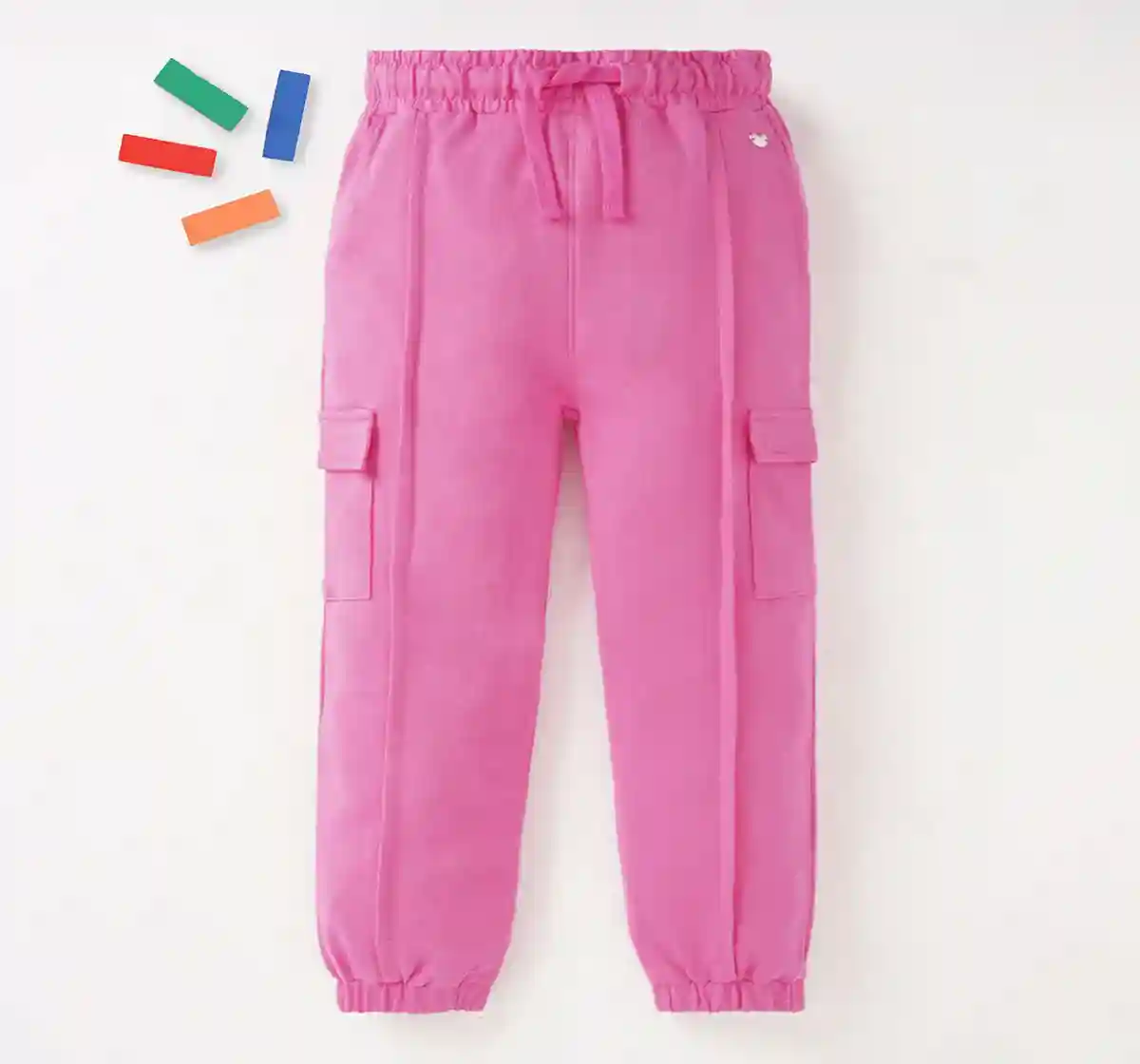 Girls Cut And Sew Joggers