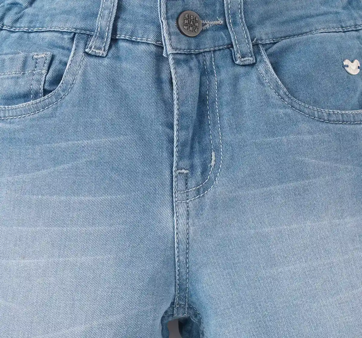 Girls Slim Fit Denim Jeans