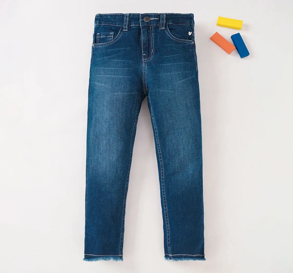 Girls Slim Fit Denim Jeans