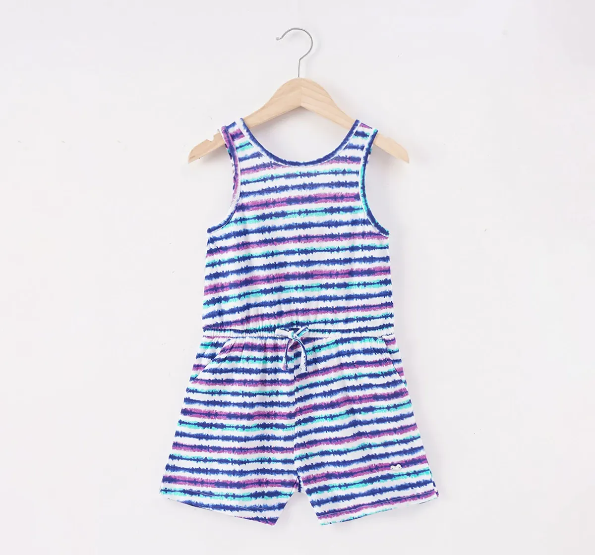 Girls Sleeveless Jumpsuit
