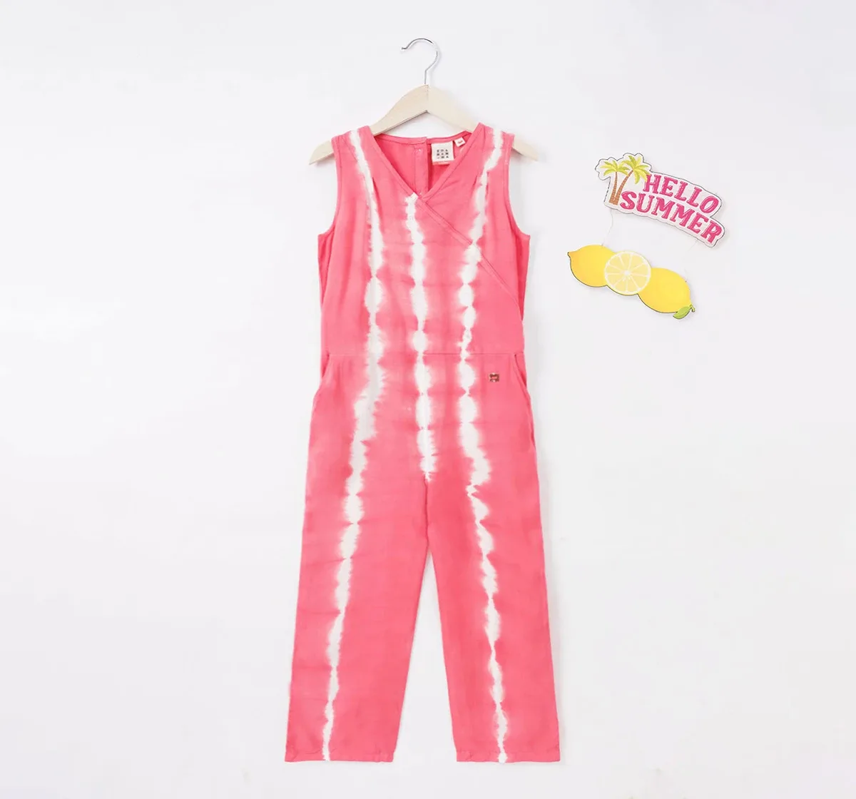 Girls Tie Dye Jumpsuit