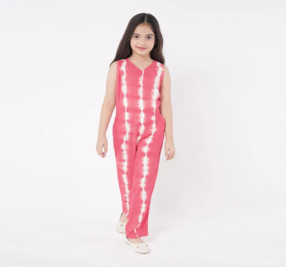 Girls Tie Dye Jumpsuit