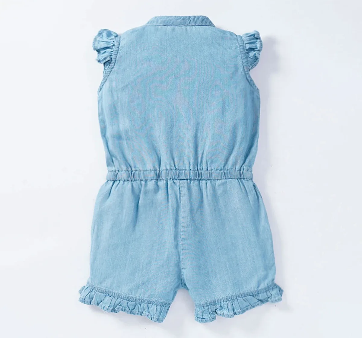 Girls Frilled Sleeve Jumpsuit