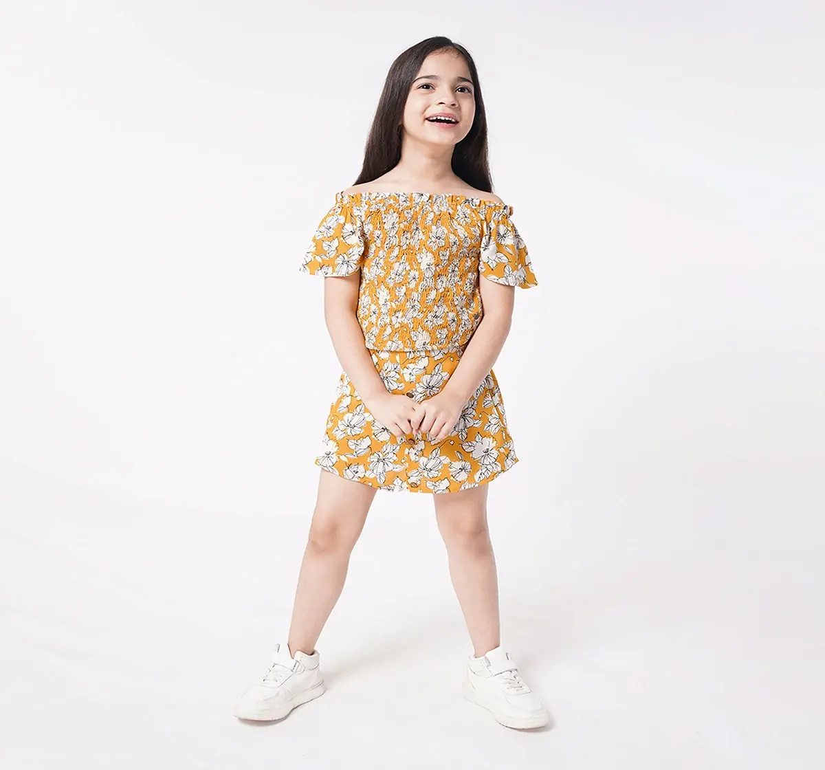 Girls Top And Skort Set